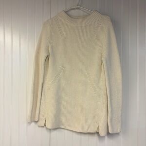 Talbots Women's White Sweater Pullover Medium